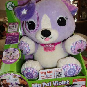 Leapfrog Violet My Pal Smarty Paws Interactive Plush Puppy New